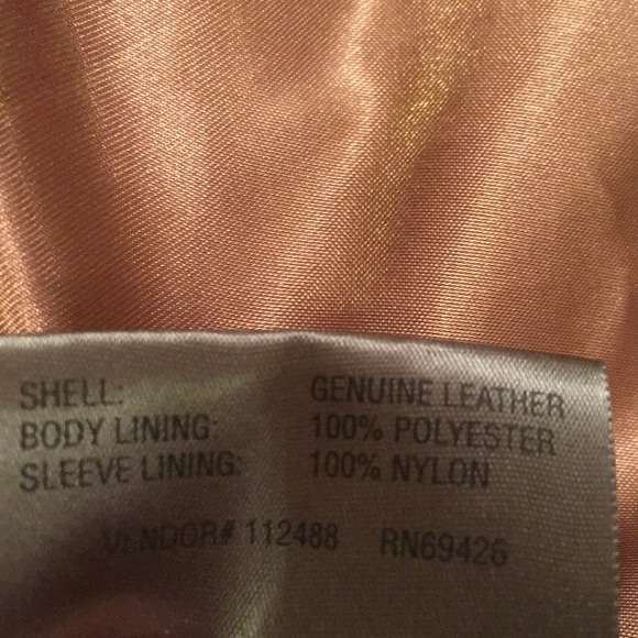 SALE❄️Wilson’s tan leather jacket - Picture 7 of 8